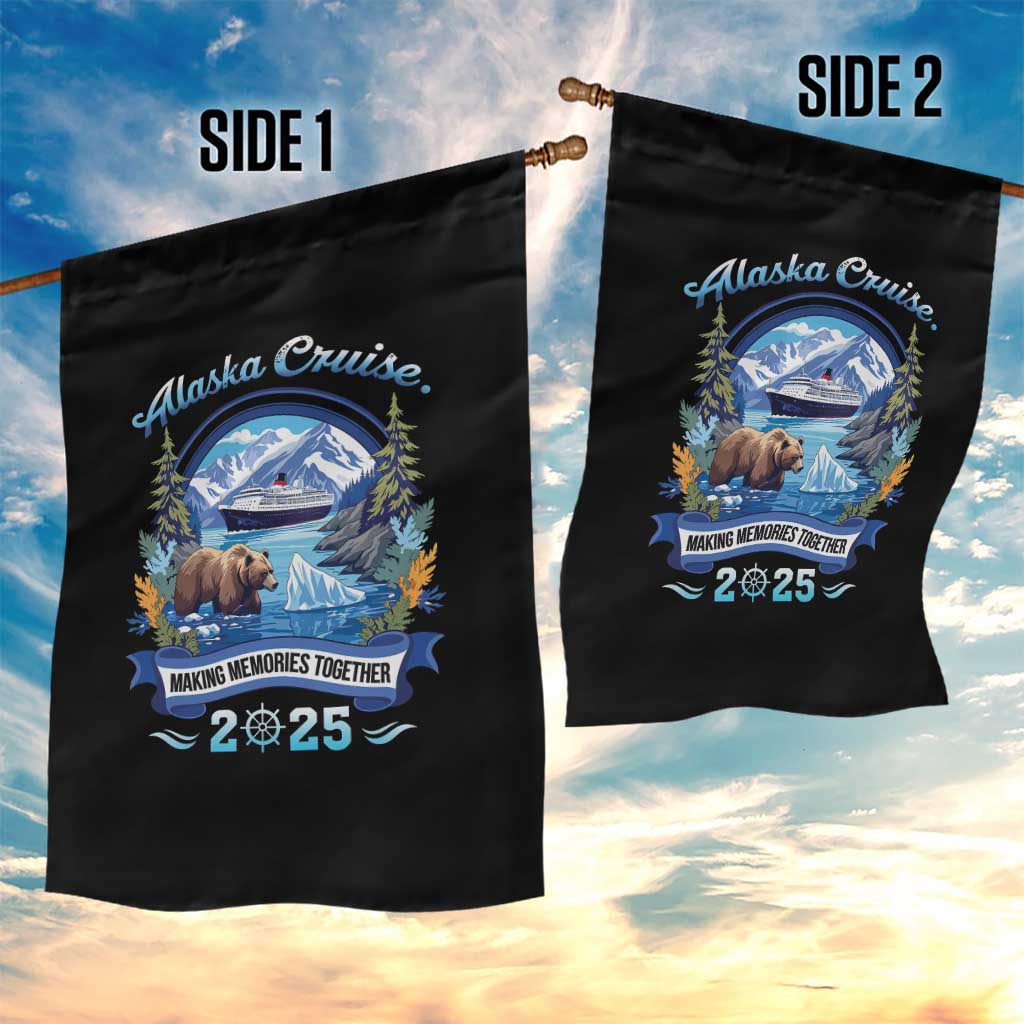 Alaska Cruising Garden Flag Alaskan Cruisin Together Matching Family Cruise - Wonder Print Shop