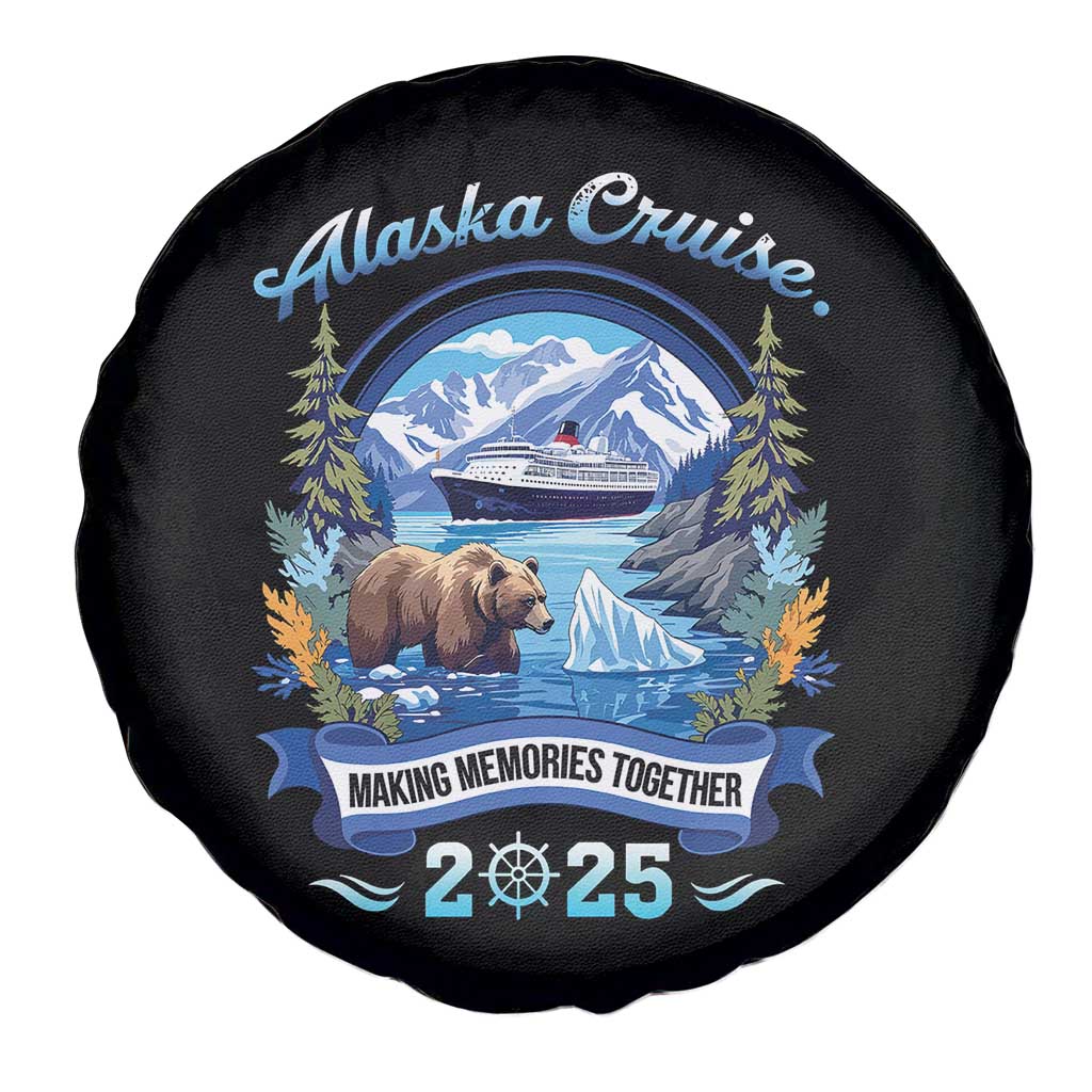Alaska Cruising Spare Tire Cover Alaskan Cruisin Together Matching Family Cruise - Wonder Print Shop