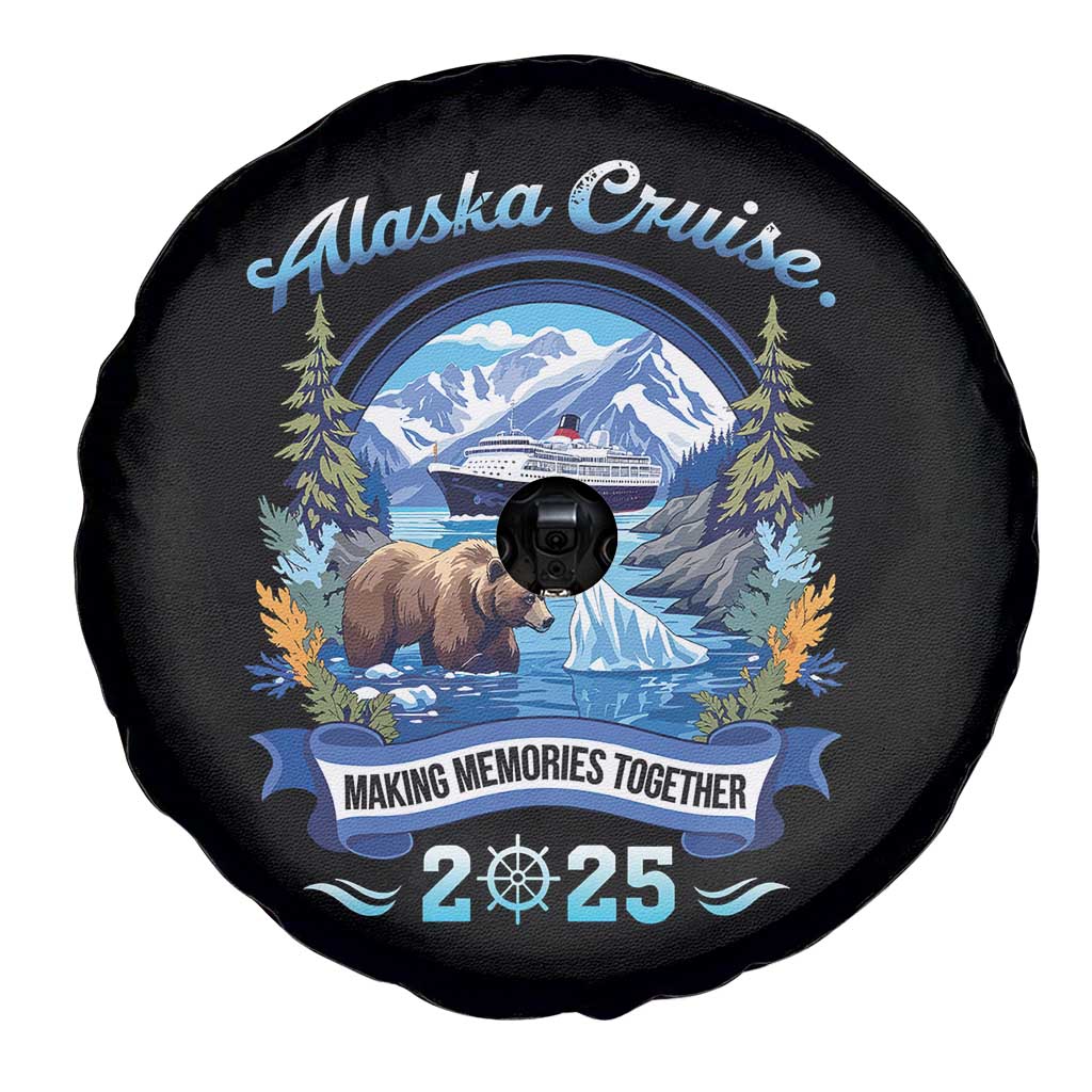 Alaska Cruising Spare Tire Cover Alaskan Cruisin Together Matching Family Cruise - Wonder Print Shop