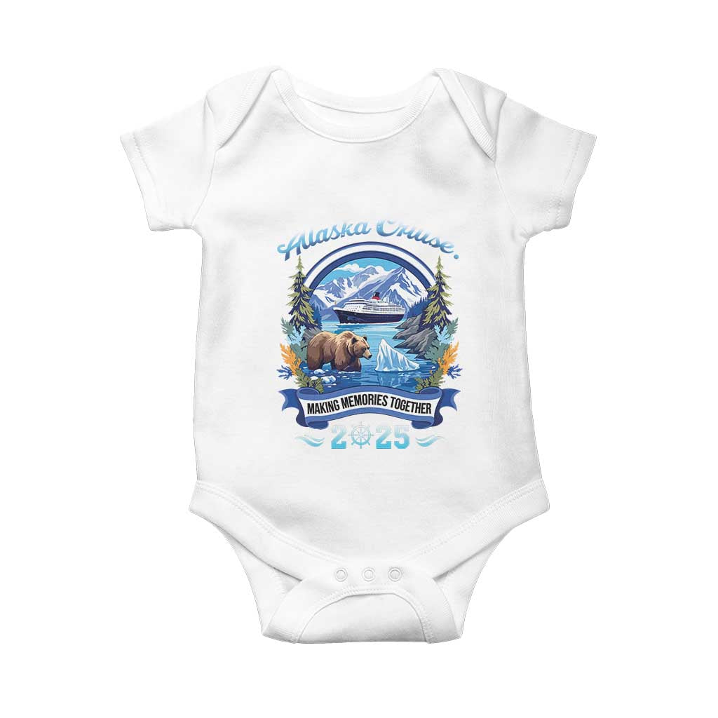 Alaska Cruising Baby Onesie Alaskan Cruisin Together Matching Family Cruise - Wonder Print Shop