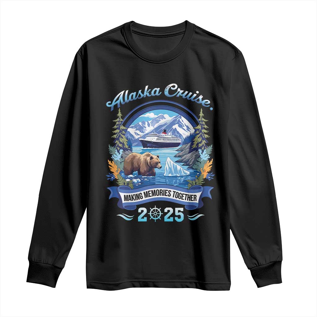Alaska Cruising Long Sleeve Shirt Alaskan Cruisin Together Matching Family Cruise - Wonder Print Shop