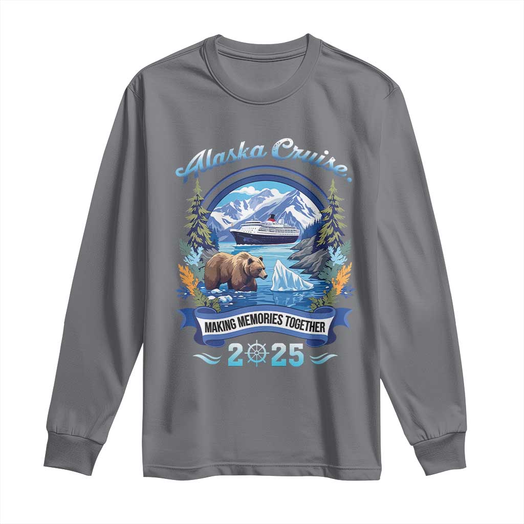 Alaska Cruising Long Sleeve Shirt Alaskan Cruisin Together Matching Family Cruise - Wonder Print Shop