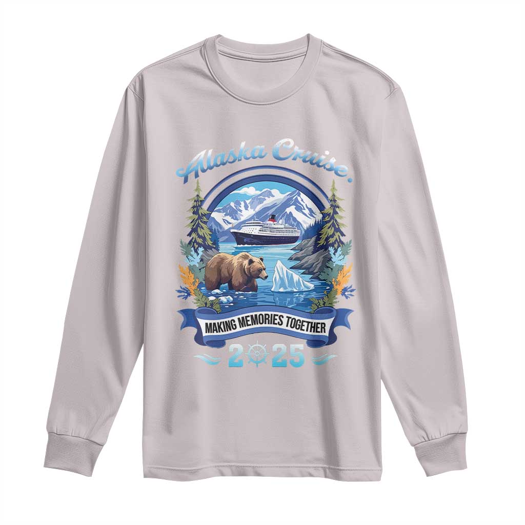 Alaska Cruising Long Sleeve Shirt Alaskan Cruisin Together Matching Family Cruise - Wonder Print Shop