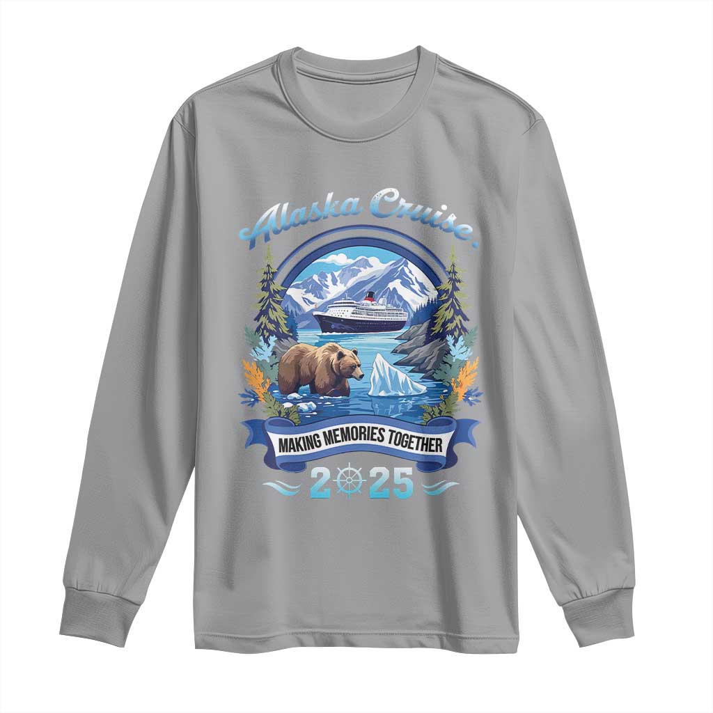 Alaska Cruising Long Sleeve Shirt Alaskan Cruisin Together Matching Family Cruise - Wonder Print Shop