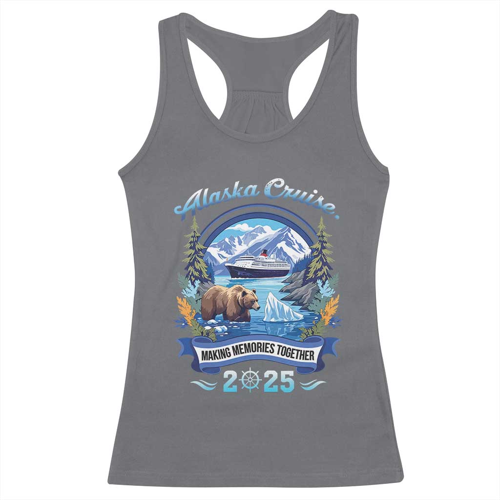Alaska Cruising Racerback Tank Top Alaskan Cruisin Together Matching Family Cruise - Wonder Print Shop