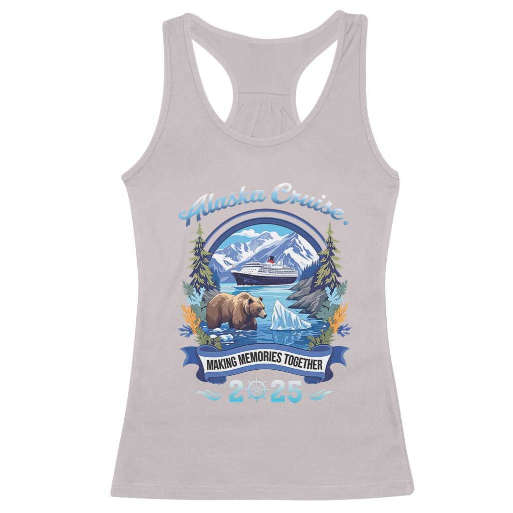 Alaska Cruising Racerback Tank Top Alaskan Cruisin Together Matching Family Cruise - Wonder Print Shop