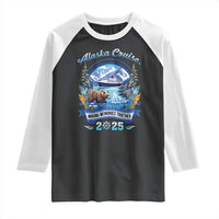 Alaska Cruising Raglan Shirt Alaskan Cruisin Together Matching Family Cruise - Wonder Print Shop