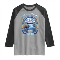 Alaska Cruising Raglan Shirt Alaskan Cruisin Together Matching Family Cruise - Wonder Print Shop
