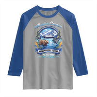Alaska Cruising Raglan Shirt Alaskan Cruisin Together Matching Family Cruise - Wonder Print Shop