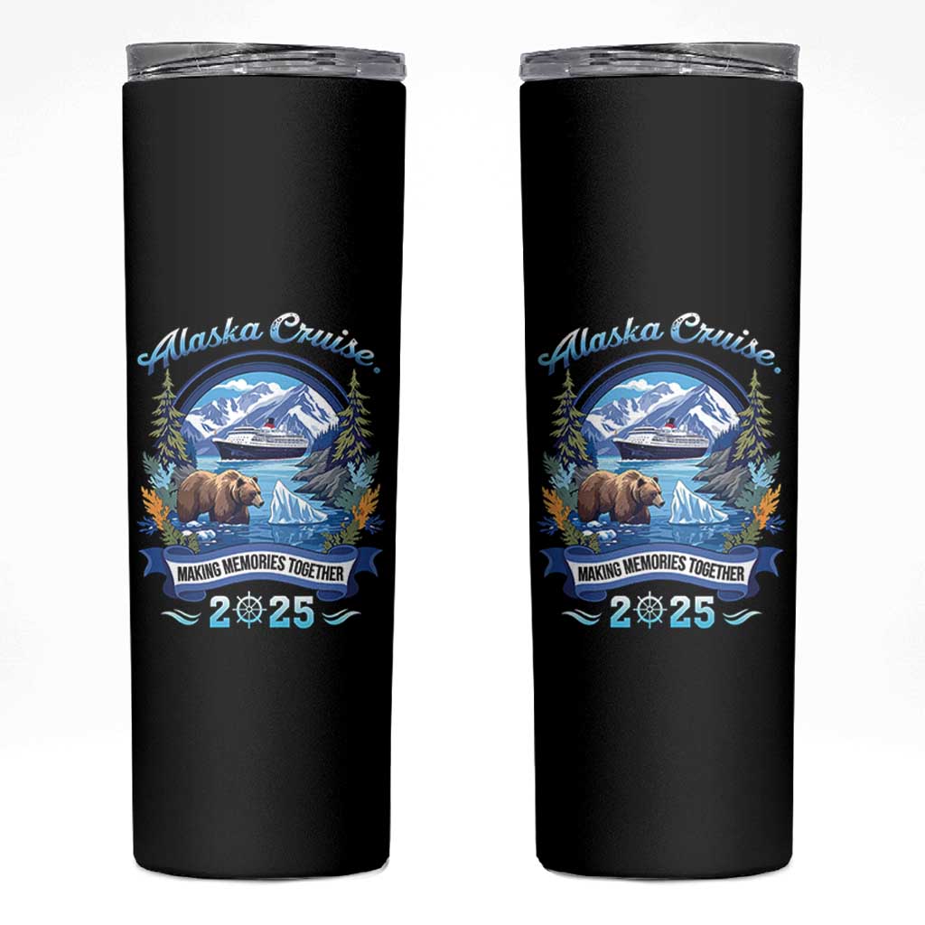 Alaska Cruising Skinny Tumbler Alaskan Cruisin Together Matching Family Cruise - Wonder Print Shop