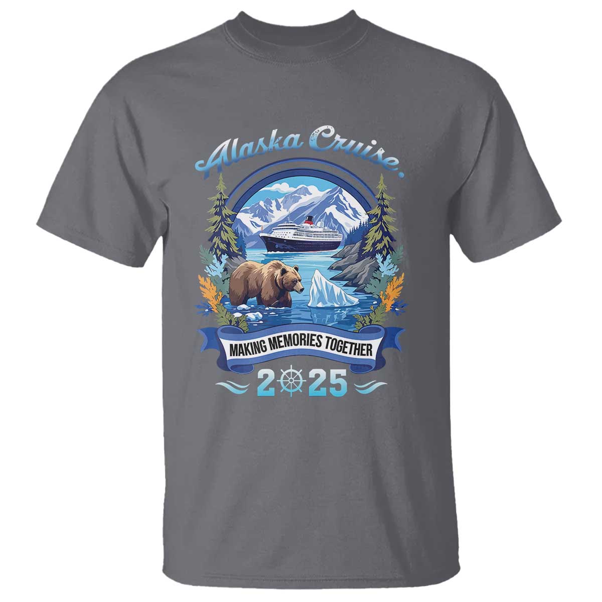 Alaska Cruising T Shirt Alaskan Cruisin Together Matching Family Cruise - Wonder Print Shop