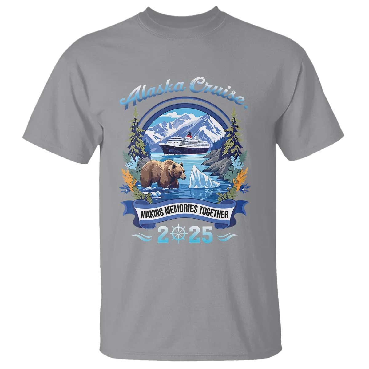 Alaska Cruising T Shirt Alaskan Cruisin Together Matching Family Cruise - Wonder Print Shop