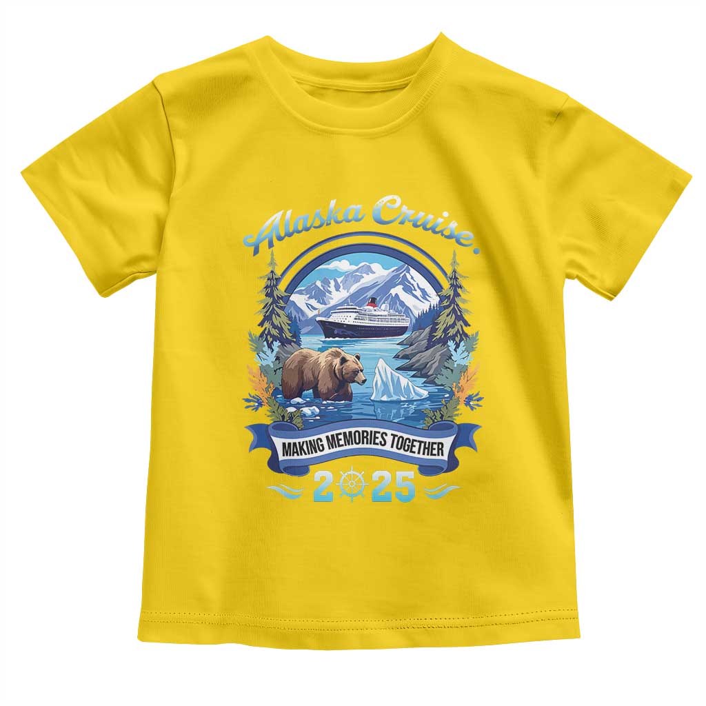 Alaska Cruising Toddler T Shirt Alaskan Cruisin Together Matching Family Cruise - Wonder Print Shop