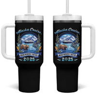 Alaska Cruising Tumbler With Handle Alaskan Cruisin Together Matching Family Cruise - Wonder Print Shop