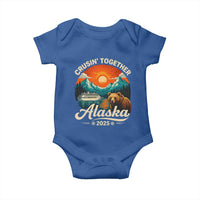 Alaska Cruise Baby Onesie Retro Alaskan Cruisin Together Matching Family Cruise - Wonder Print Shop