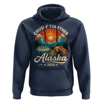 Alaska Cruise Hoodie Retro Alaskan Cruisin Together Matching Family Cruise - Wonder Print Shop