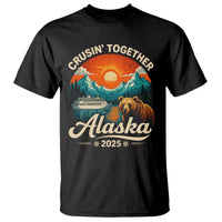 Alaska Cruise T Shirt Retro Alaskan Cruisin Together Matching Family Cruise - Wonder Print Shop