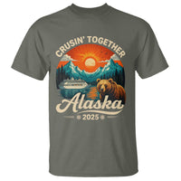 Alaska Cruise T Shirt Retro Alaskan Cruisin Together Matching Family Cruise - Wonder Print Shop