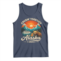Alaska Cruise Tank Top Retro Alaskan Cruisin Together Matching Family Cruise - Wonder Print Shop