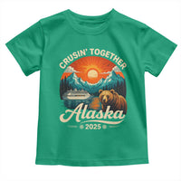 Alaska Cruise Toddler T Shirt Retro Alaskan Cruisin Together Matching Family Cruise - Wonder Print Shop