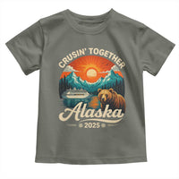 Alaska Cruise Toddler T Shirt Retro Alaskan Cruisin Together Matching Family Cruise - Wonder Print Shop