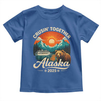 Alaska Cruise Toddler T Shirt Retro Alaskan Cruisin Together Matching Family Cruise - Wonder Print Shop