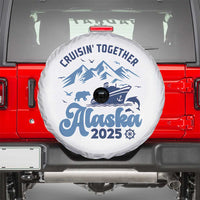 Alaska Cruise Spare Tire Cover Cruisin Together Matching Family Cruise 2025 - Wonder Print Shop