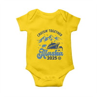 Alaska Cruise Baby Onesie Cruisin Together Matching Family Cruise 2025 - Wonder Print Shop