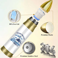 Alaska Cruise Bullet Tumbler Cruisin Together Matching Family Cruise 2025 - Wonder Print Shop