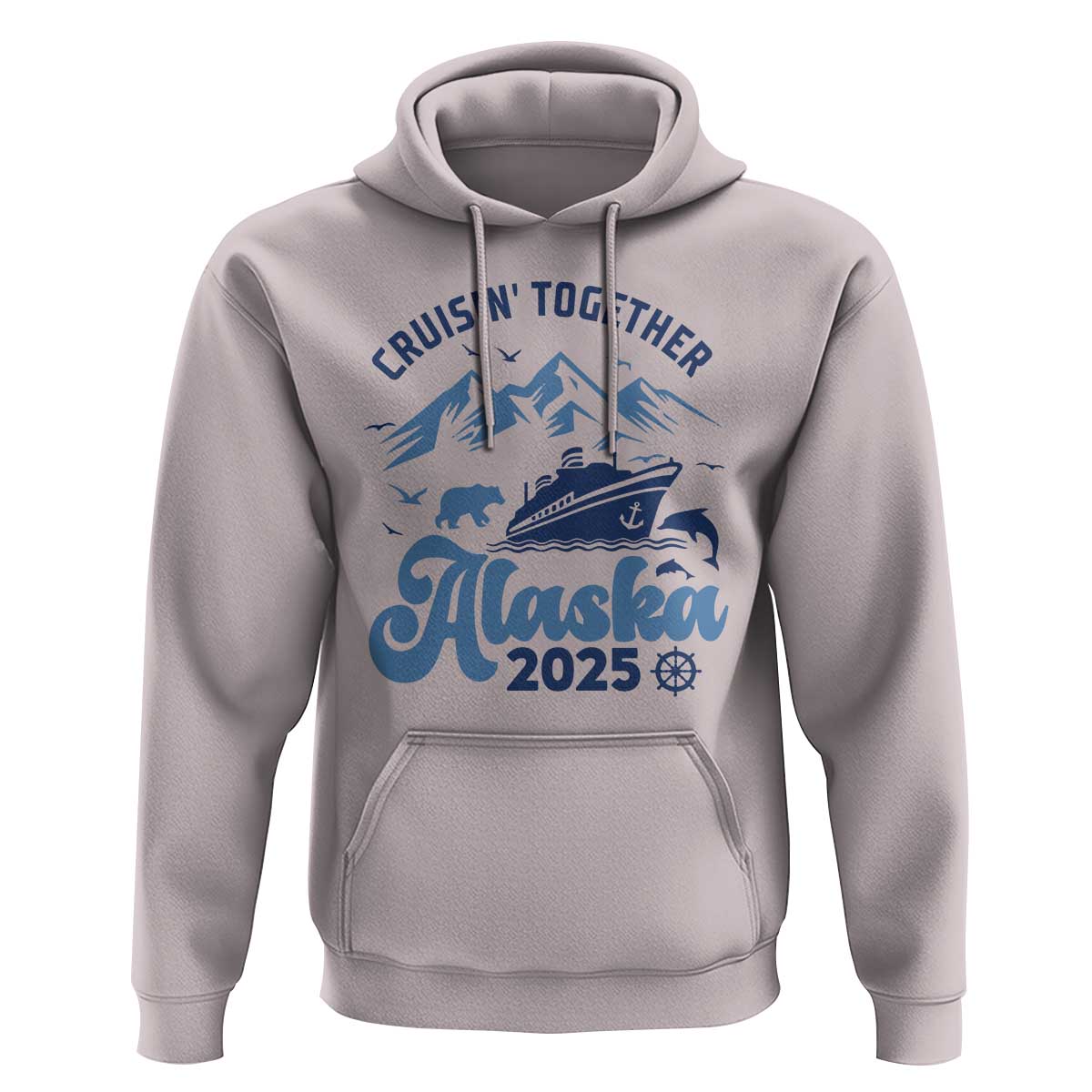 Alaska Cruise Hoodie Cruisin Together Matching Family Cruise 2025 - Wonder Print Shop