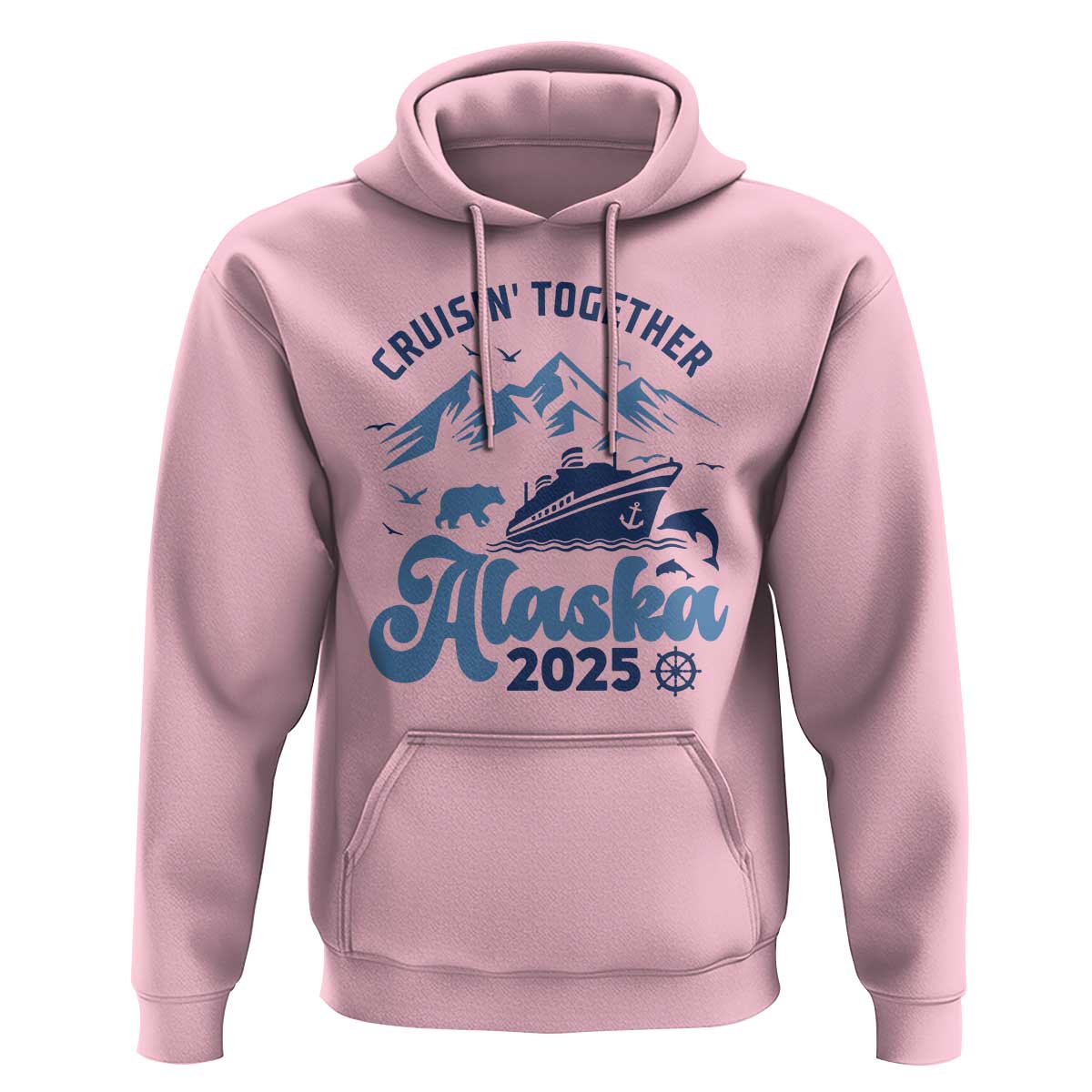 Alaska Cruise Hoodie Cruisin Together Matching Family Cruise 2025 - Wonder Print Shop