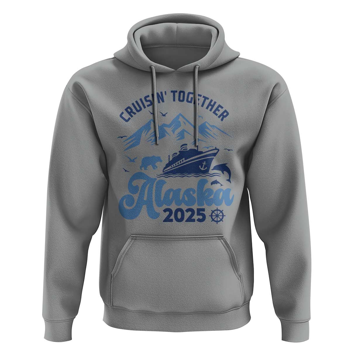 Alaska Cruise Hoodie Cruisin Together Matching Family Cruise 2025 - Wonder Print Shop
