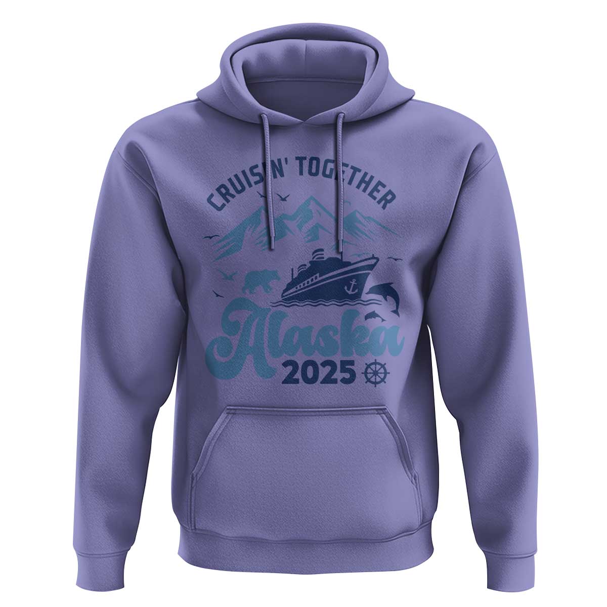 Alaska Cruise Hoodie Cruisin Together Matching Family Cruise 2025 - Wonder Print Shop
