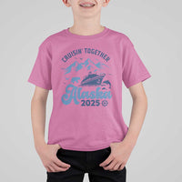 Alaska Cruise T Shirt For Kid Cruisin Together Matching Family Cruise 2025 - Wonder Print Shop