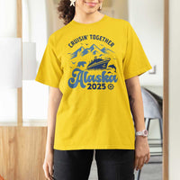 Alaska Cruise T Shirt For Women Cruisin Together Matching Family Cruise 2025 - Wonder Print Shop