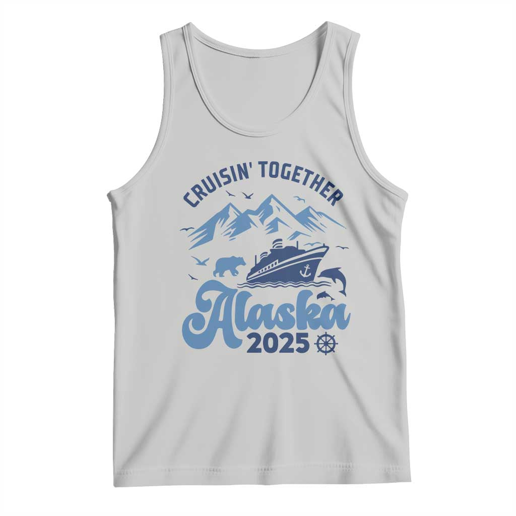 Alaska Cruise Tank Top Cruisin Together Matching Family Cruise 2025 - Wonder Print Shop