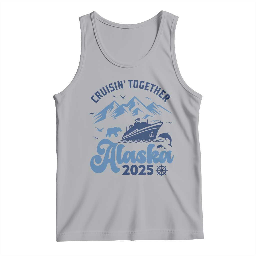 Alaska Cruise Tank Top Cruisin Together Matching Family Cruise 2025 - Wonder Print Shop