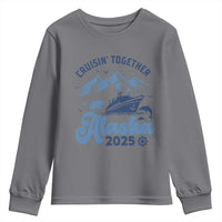 Alaska Cruise Youth Sweatshirt Cruisin Together Matching Family Cruise 2025 - Wonder Print Shop