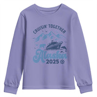 Alaska Cruise Youth Sweatshirt Cruisin Together Matching Family Cruise 2025 - Wonder Print Shop