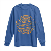 50th Birthday Trip Long Sleeve Shirt Retro Funny Milestone Vacation - Wonder Print Shop