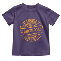 50th Birthday Trip Toddler T Shirt Retro Funny Milestone Vacation - Wonder Print Shop