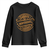 50th Birthday Trip Youth Sweatshirt Retro Funny Milestone Vacation - Wonder Print Shop