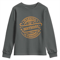 50th Birthday Trip Youth Sweatshirt Retro Funny Milestone Vacation - Wonder Print Shop