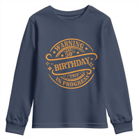 50th Birthday Trip Youth Sweatshirt Retro Funny Milestone Vacation - Wonder Print Shop