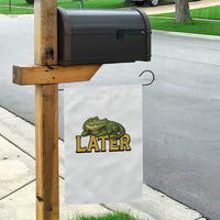 See You Later Alligator Garden Flag Funny Teacher Meme Viral Quote - Wonder Print Shop