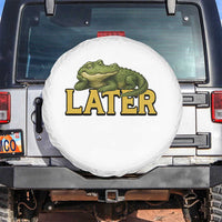 See You Later Alligator Spare Tire Cover Funny Teacher Meme Viral Quote - Wonder Print Shop
