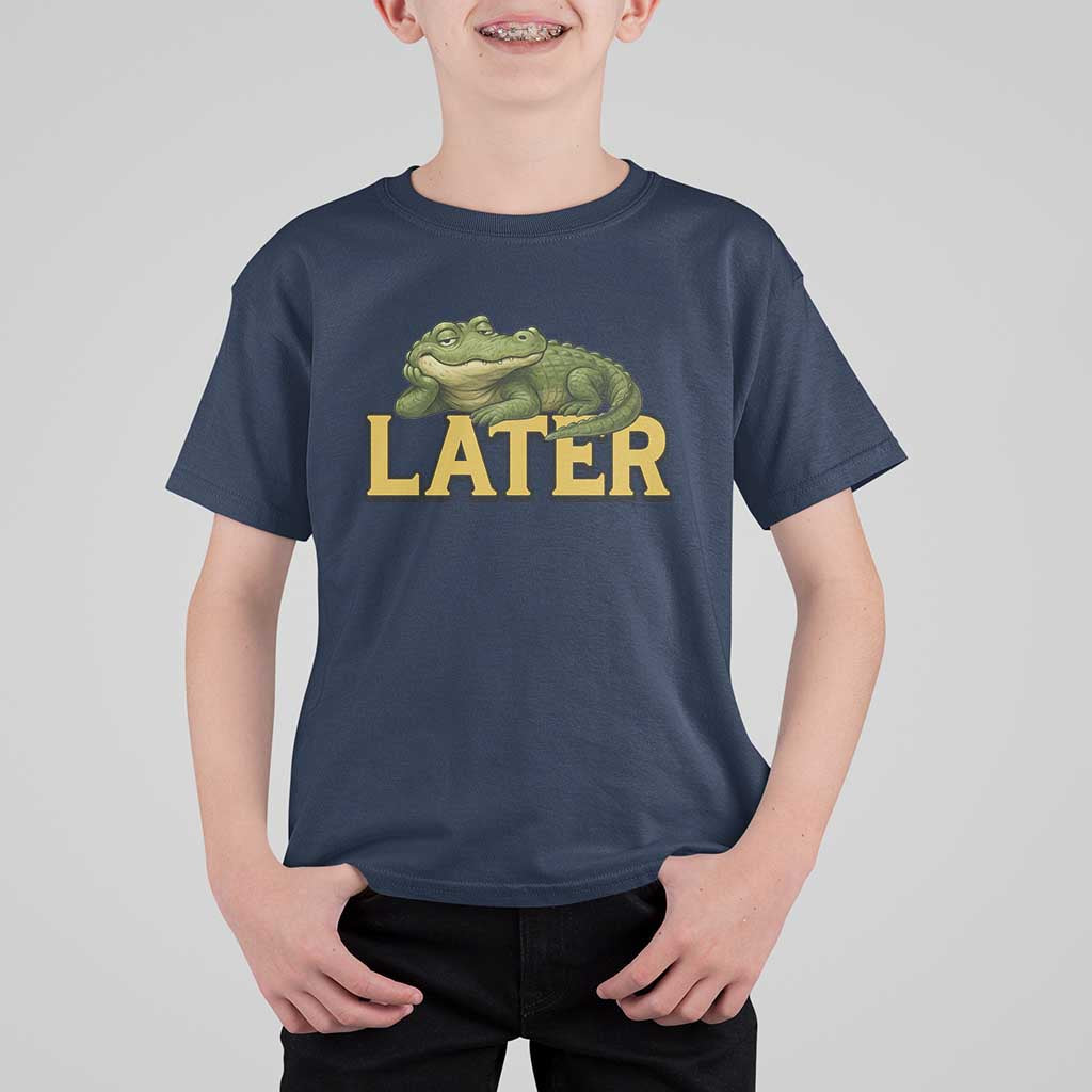 See You Later Alligator T Shirt For Kid Funny Teacher Meme Viral Quote - Wonder Print Shop