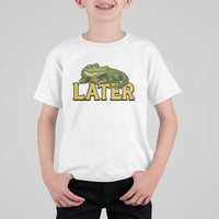See You Later Alligator T Shirt For Kid Funny Teacher Meme Viral Quote - Wonder Print Shop