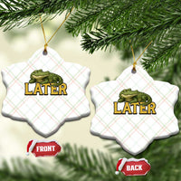 See You Later Alligator Ceramic Ornament Funny Teacher Meme Viral Quote - Wonder Print Shop