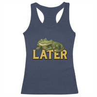 See You Later Alligator Racerback Tank Top Funny Teacher Meme Viral Quote - Wonder Print Shop